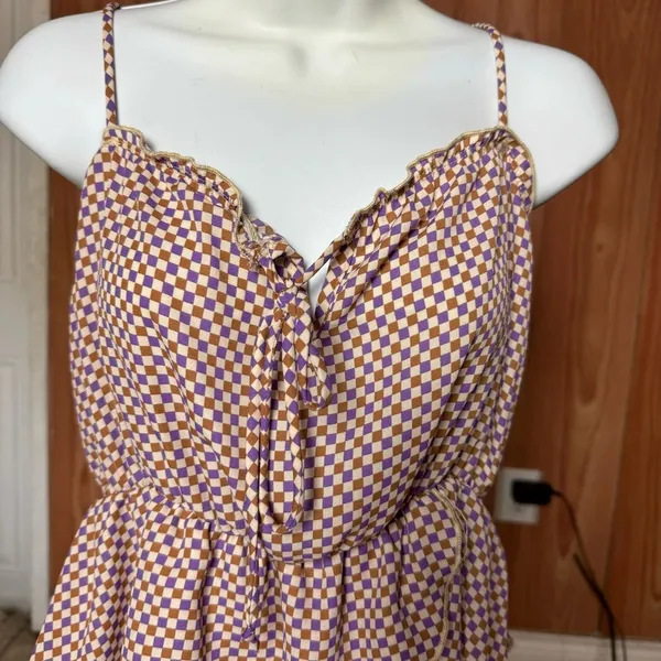 Papaya crop top‎ sz m - Image 2