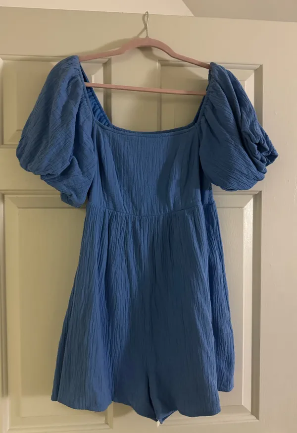 BOUTIQUE BLUE ROMPER - Image 3