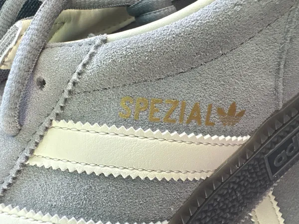 Adidas Spezial gray and white mens 9.5, women’s 10.5 - Image 3