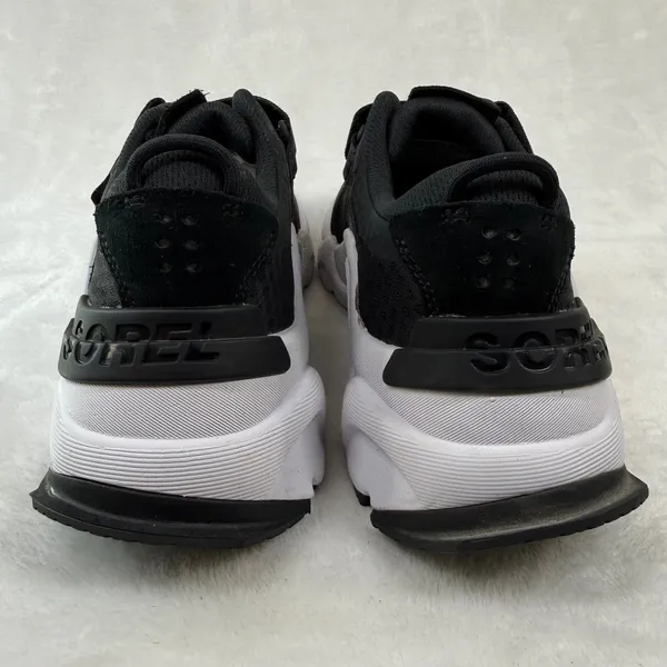 Sorel Kinetic Impact Strap Womens‎ 8 Black White Chunky Sneakers NL4149-010 - Image 4