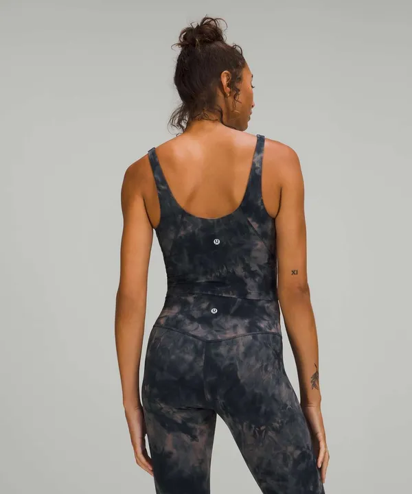 Lululemon Align Tank Top Diamond Dye Lunar Rock True Navy - Image 4