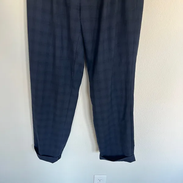 Ralph Lauren Men’s Classic Fit Blue Plaid Dress Pants Size 30X30 - Image 3