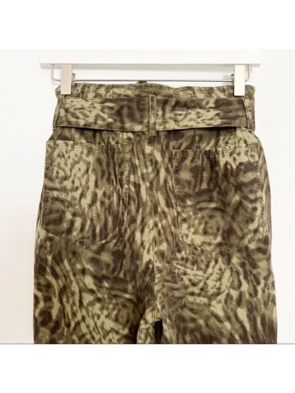 Good‎ American Paperbag Straight Leg Pants 25 Gorpcore Utility Minimalist Chic - Image 9