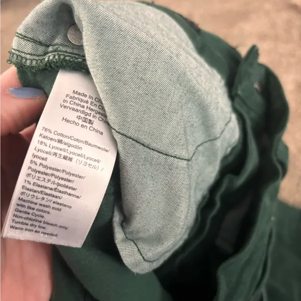 J. Crew Green Corduroy Pants - Image 7