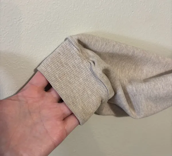 Gymshark Rest Day Hoodie Beige Marl - Image 3