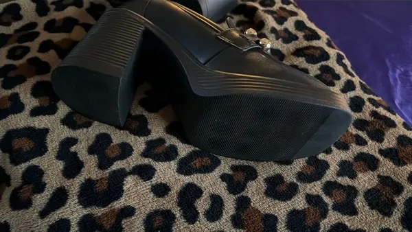 JustFab Chunky Heel oxfords - Image 8