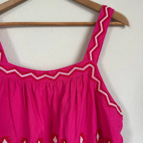 Loft Embroidered Tiered Cami Tank - Image 7