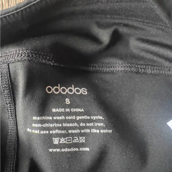 Women's Black Athletic Shorts - Image 3