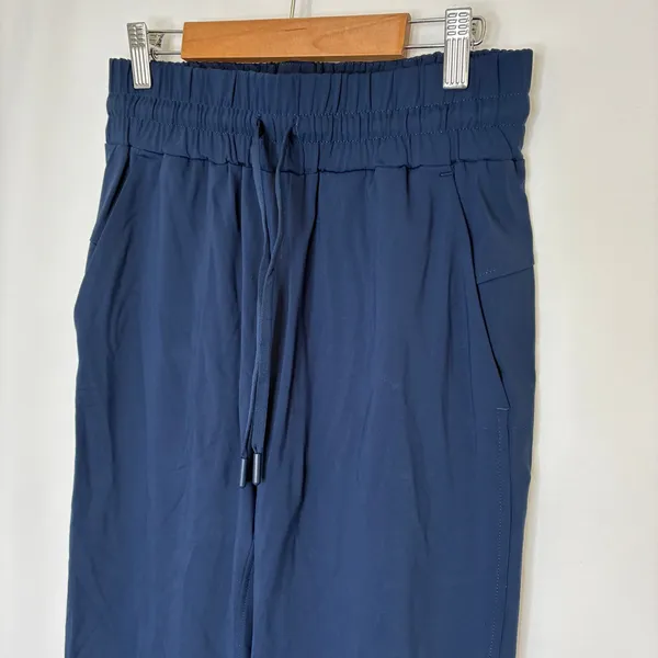 Member's Mark Lot of 2 Travel Joggers Beige Navy Blue Womens XS - Image 7