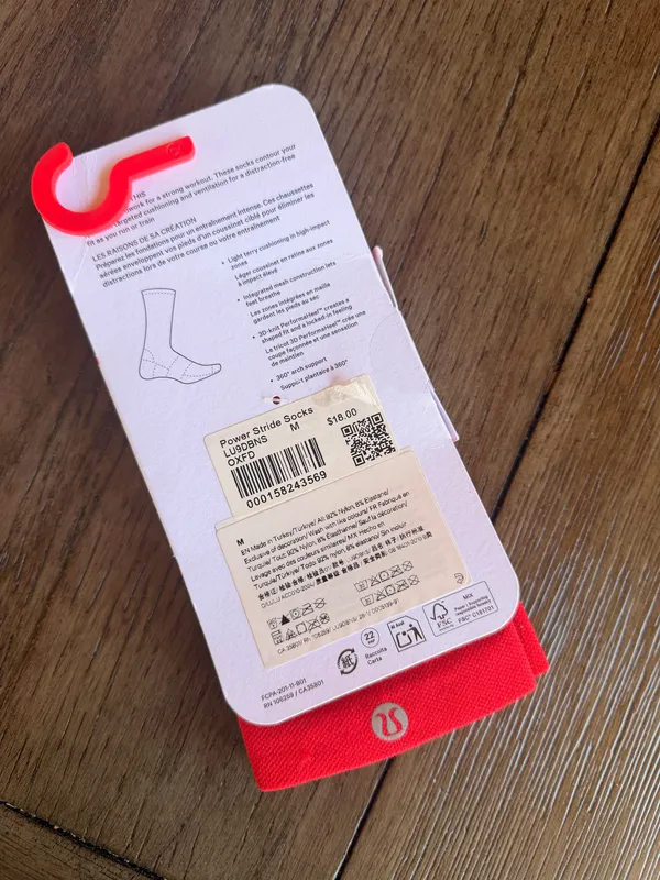 Lululemon Power Stride Socks - Image 2
