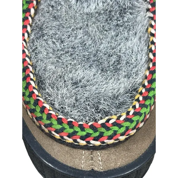 VTG Mukluk Sherpa Lined Gum Sole Winter Warm Boots USA Made Boho Hippie Size 7 - Image 11
