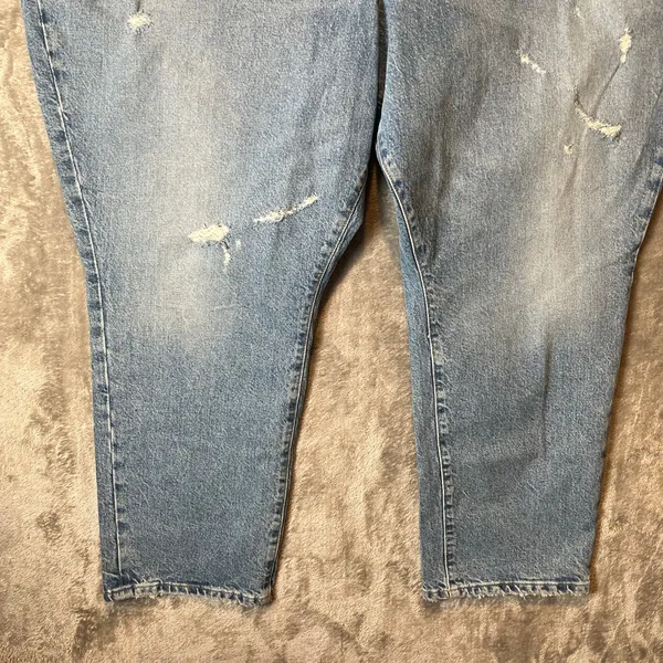 Good American Good‎ Curve Skinny Crop Jeans Size 24 Plus Size Tummy Control New - Image 3