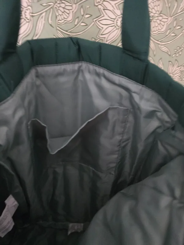 Starbucks Online Exclusive Quilted Green Carryall Tote - Image 12