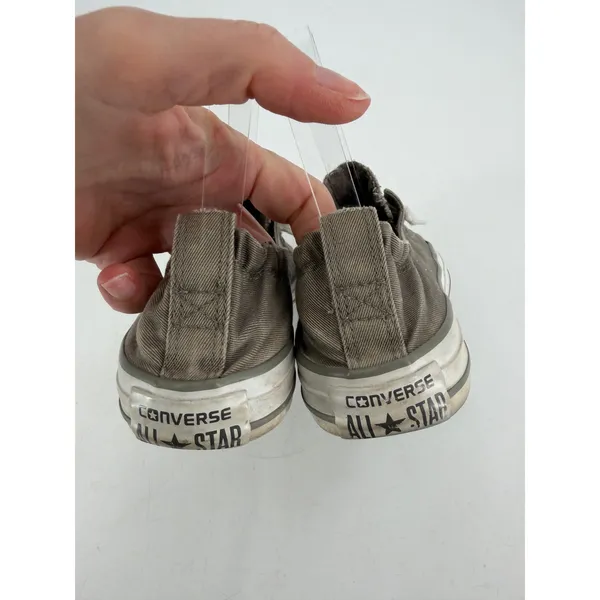 Converse Shoreline Slip On‎ Women Size 5 Gray Canvas Low Top Gorpcore Casual - Image 5