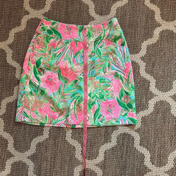 Lilly Pulitzer Jonas blue horizon, coming in hot skirt women’s size 0 - Image 3