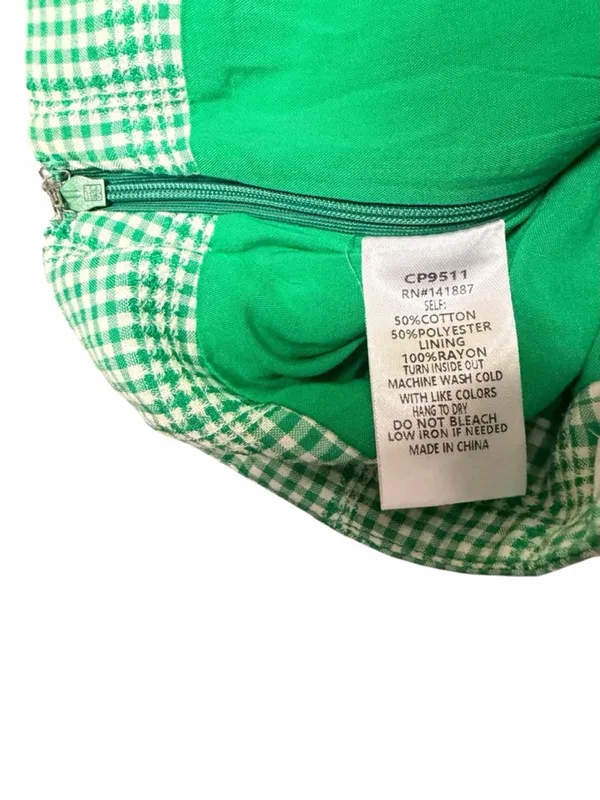 TCEC Gingham Puff Sleeve Crop Top + Skort Set // Picnic Coquette Summer Vibe M - Image 13
