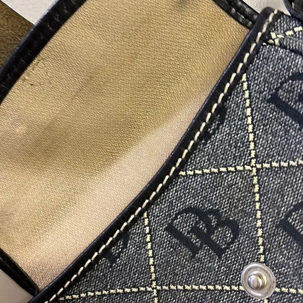 Dooney & Bourke Flap “DB” Wallet Wristlet- approx 6.5”/4.25”/1.25” - Image 9