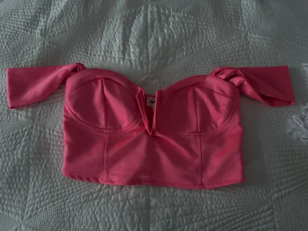 superdown - Coralia Bustier Top in Pink - Image 3