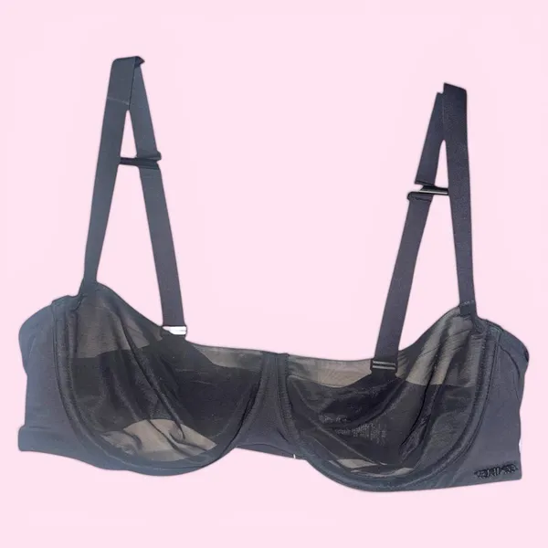SKIMS - No Show Molded Unlined Balconette Bra in Onyx 36B - NWT - Image 2