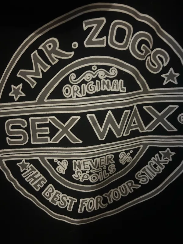 Black & Purple Sex Wax Hoodie - Image 4