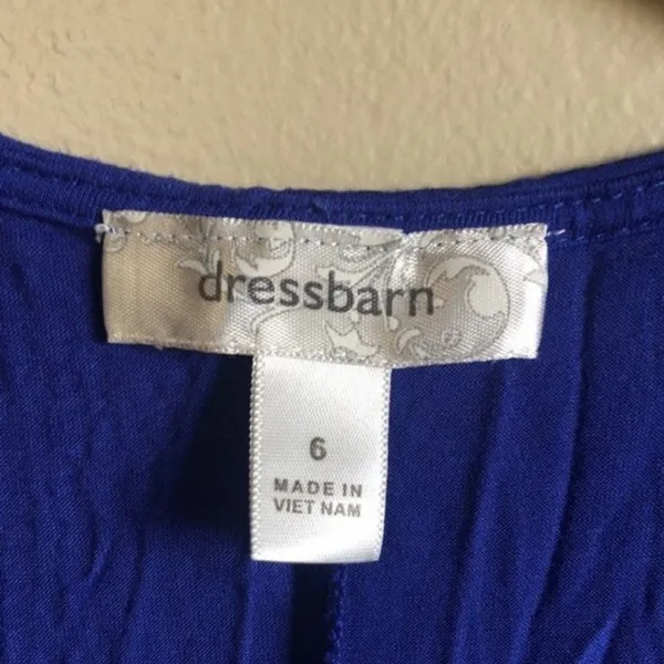 Dressbarn size 6 blue dress‎ - Image 2