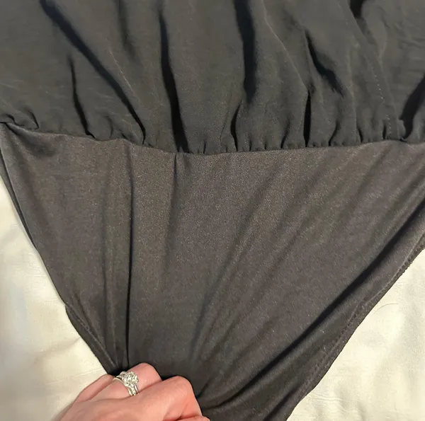 Black Bodysuit Shirt - Image 5