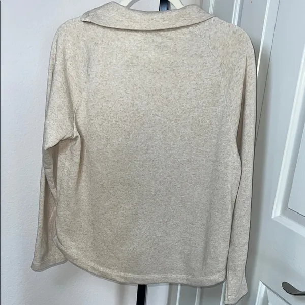 J. Crew Cream Cowl Neck Sweater with‎ Relaxed Fit - Image 4