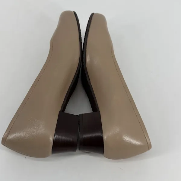 SAS Nude Leather Comfort Pumps Low Heel‎ USA Made 6.5 M Classic Work - Image 6