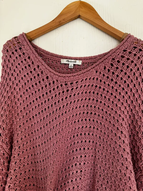 Madewell Open-Stitch Austen Pullover Sweater - Image 3