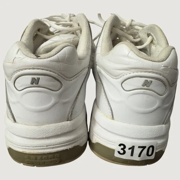 3170 | New Balance 926 Leather Walking Shoe White Dad Shoe Normcore Women 10.5 D - Image 12