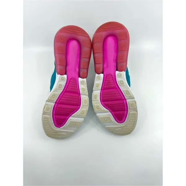 Nike Women's Air Max 270 SZ 6 Teal Purple Pink AH6789-108 - Image 7