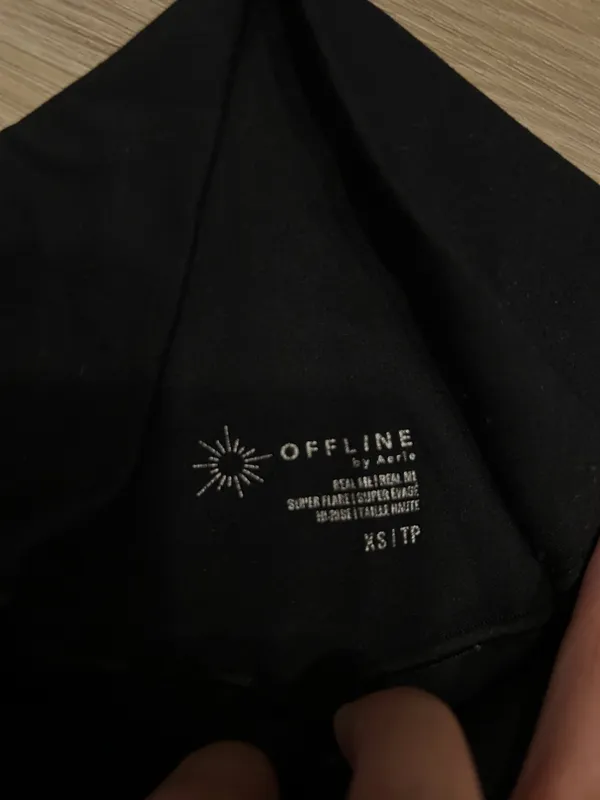 Aerie Offline Crossover Flare Leggings - Image 3