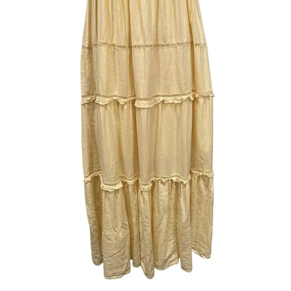 Harni Rumi Sleeveless Tiered Nap Style Maxi Dress Size 8 - Image 6