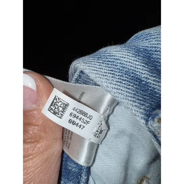 American Eagle Stretch Curvy Mom Jeans Womens‎ Size 0 Regular - Image 6