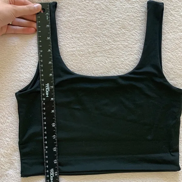 Black Classy Crop top / Short sleeves tank top - Image 5