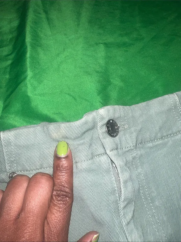 Club Monaco Green Barrel Jeans size 25 - Image 5