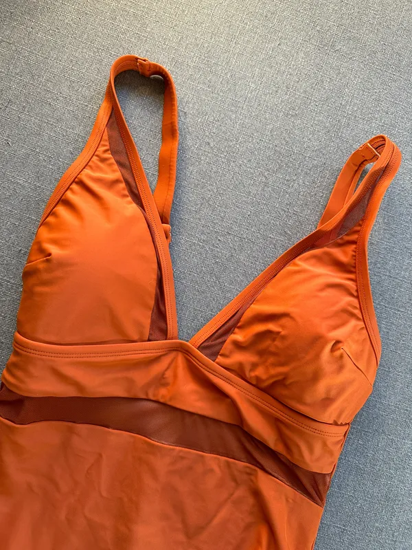 Amazon Orange One Piece Swimsuit - Image 2