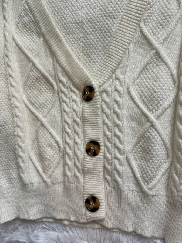 Francesca's cream sweater vest - Image 2