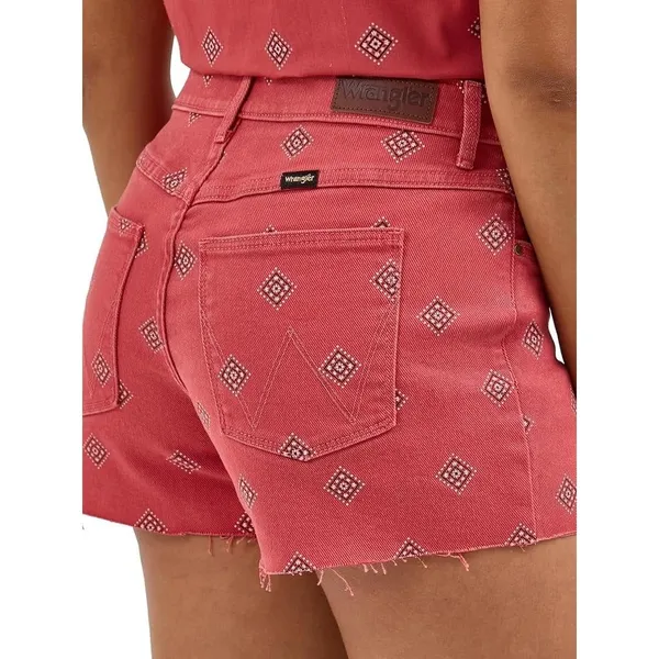 Wrangler Women's Mid Rise Vintage Denim Shorts Diamond Bay Size 10/30 - Image 11