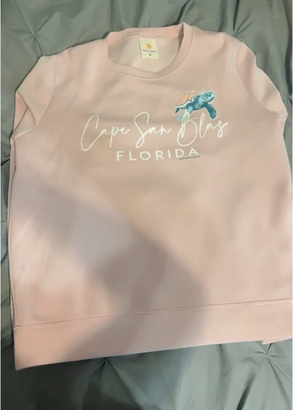 Ocean Drive light pink Florida sweatshirt - Image 2