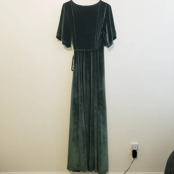 Baltic Born Meghan Velvet Wrap Maxi Dress New Without Tags - Image 7
