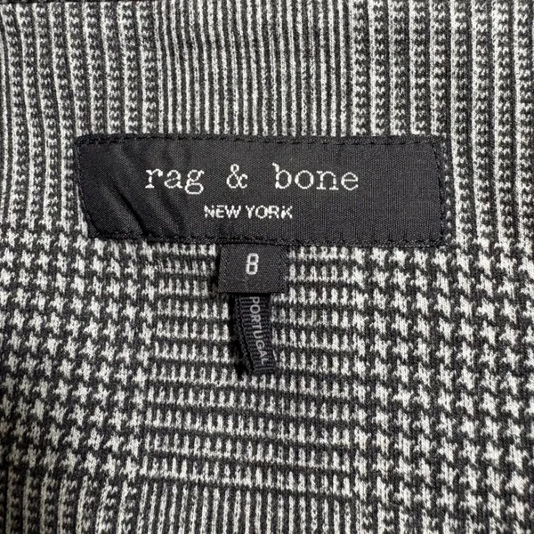 Rag & Bone Glen Plaid Blazer Parisian Workwear Office Core Capsule Wardrobe Sz 8 - Image 8