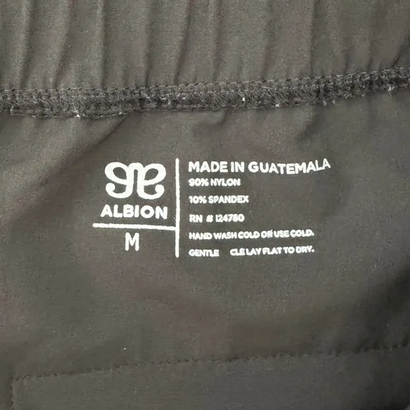 Albion Fit Jetset Jogger Pants Medium Petite Black‎ Comfort Athleisure Casual - Image 11