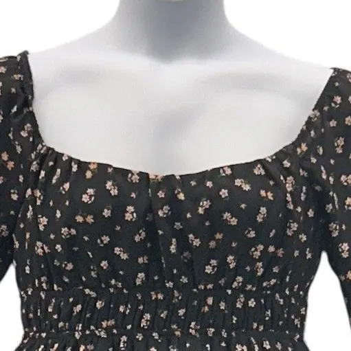 Altard State Floral Romper Black Medium‎ - Image 3
