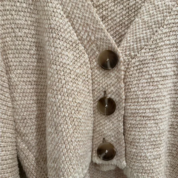 Urban Outfitters Cream Button-Up Cardigan - Image 3