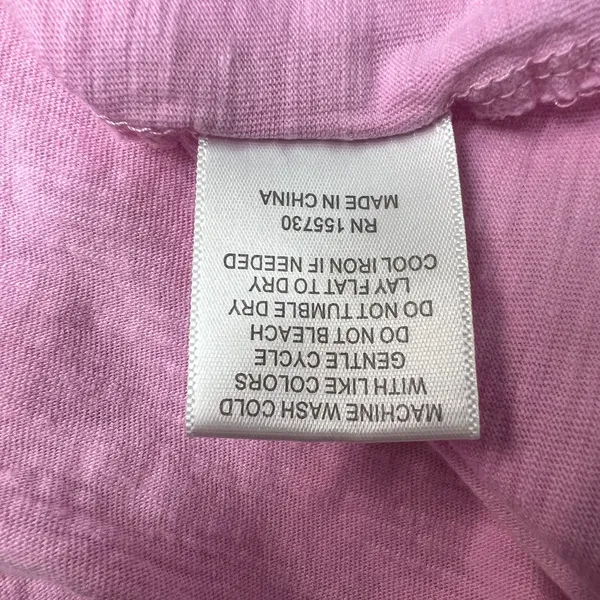 Jane & Delancey Womens Pink Top 2X 100% Cotton Stretch Smocked Minimalist Casual - Image 11