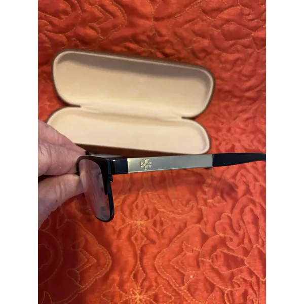 Tory Burch Authentic Eyeglasse Frames 1046 3100‎ 50 16 135 MM Gold Black Ladies - Image 2
