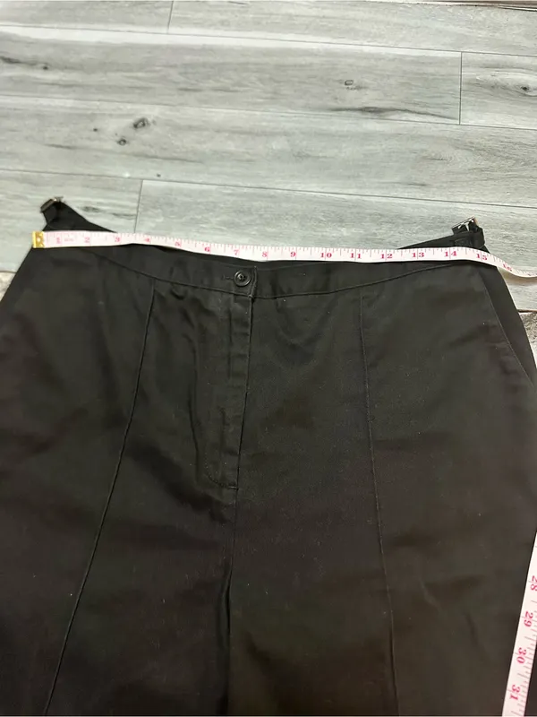 Lauren Ralph Lauren Black Cargo Wide-Leg Men’s Pants - Image 4