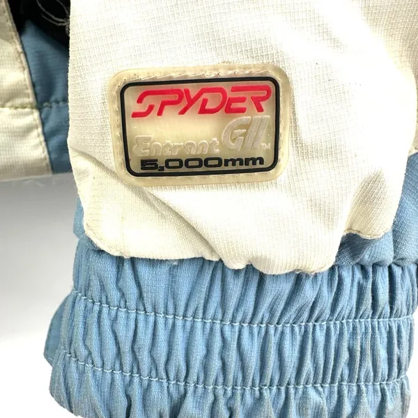 Spyder Size 10 Blue Green Jacket Coat Zip in Fleece Liner Outdoors Layers Winter - Image 8