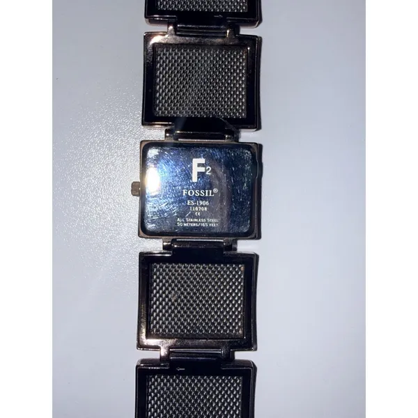 Fossil F2‎ Bronze Chocolate Quartz Analog Watch ES-1906 Needs New Batteries - Image 6